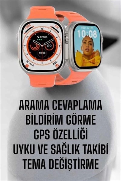 Akıllı Saat GPS, Sağlık Ve Uyku Takibi Arama Cevaplayan Bluetooth Bağlantılı