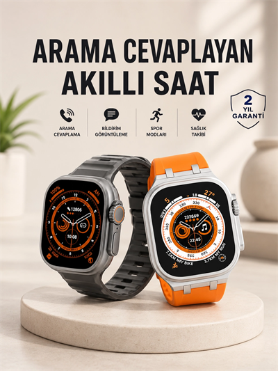 Akıllı Saat GPS, Sağlık Ve Uyku Takibi Arama Cevaplayan Bluetooth Bağlantılı