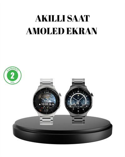 Akıllı Saat NFC – Bluetooth Arama ve Kablosuz Şarj Özellikli