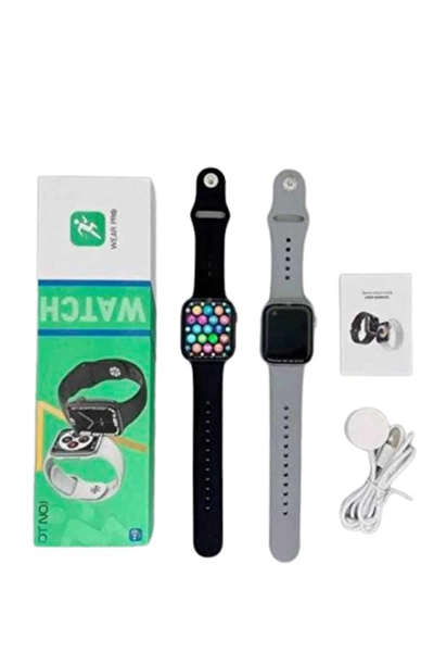Akıllı Saat Nabız Ölçebilen Adımsayar Kalori Hesaplama Tema Değiştirme GPS Uyumlu Yeni Nesil