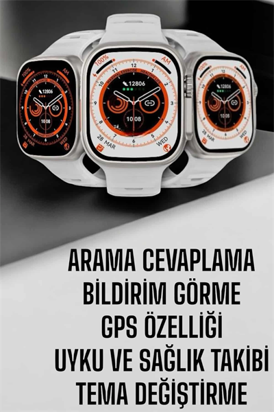 Akıllı Saat Nabız Ölçebilen Yeni Nesil GPS ve Adımsayar Özelliği