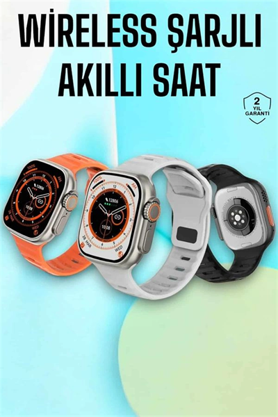 Akıllı Saat Nabız Ölçebilen Yeni Nesil GPS ve Adımsayar Özelliği (Kopya)