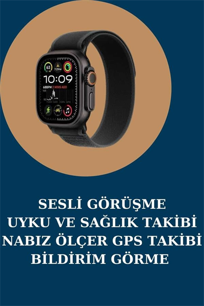 Akıllı Saat Nabız Ölçer Uyku Takibi Adımsayar Alarm ve Hatırlatıcı Çağrı Cevaplama Yeni Nesil