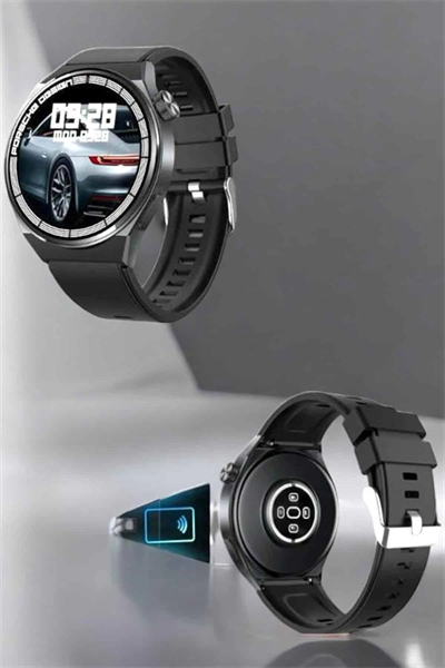 Akıllı Saat Nabız Sensörlü Bildirim Görebilen Spor Modları GPS Takibi