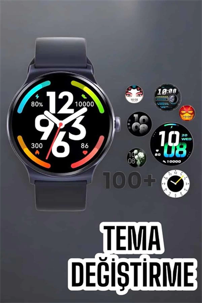 Akıllı Saat Sesli Görüşme Bluetooth Bağlantılı 3 Kordonlu