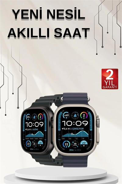 Akıllı Saat Sesli Görüşme Titreşimli GPS Bağlantısı Müzik Dinleme Sosyal Medya Bildirimleri