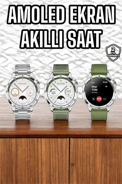 Akıllı Saat Sesli Görüşme Uyku ve Sağlık Takibi NFC Uyumlu