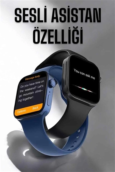 Akıllı Saat Tema Değiştirme Bluetooth Bağlantılı Arama Cevaplayan