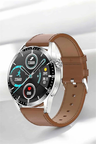 Akıllı Saat Titreşimli Pusula Nabız ve Tansiyon Ölçer NFC Uyumlu