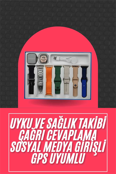 Akıllı Saat Unisex Akıllı Saat Çoklu Kordon Seçeneği Çelik Kordon Plastik Kordon