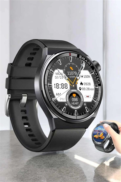 Akıllı Saat Uyku Ve Sağlık Takibi Bildirim Görme Arama Cevaplama