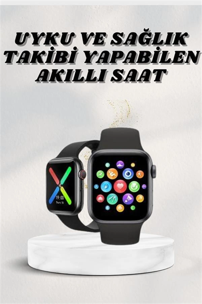 Akıllı Saat Wireless Şarj Yüksek Çözünürlüklü Müzik Dinleme Sesli Cevaplama Yeni Nesil