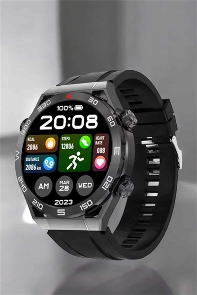 Akıllı Saat Yeni Nesil 2024 Model Metal Kordonlu Bluetooth Bağlantılı