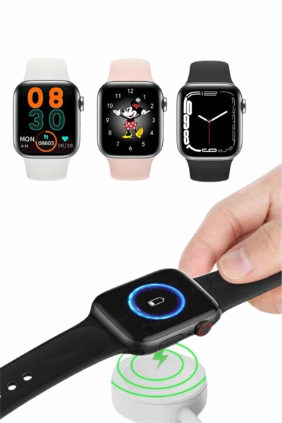 Akıllı Saat Yeni Nesil Android ve İOS Uyumlu Titreşim Modlu Alarm Kronometre