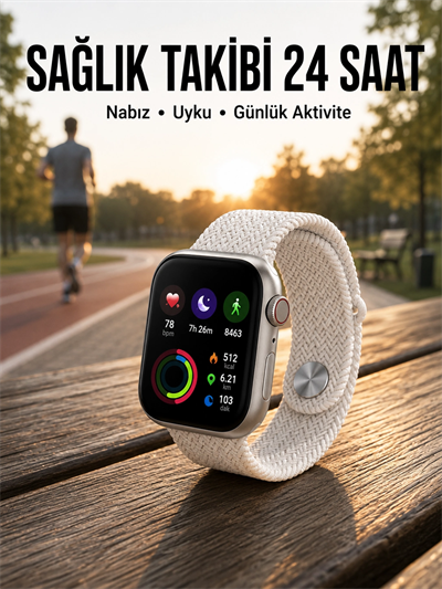Akıllı Saat Yeni Nesil GPS Özelliği NFC Ve Uyku Takibi
