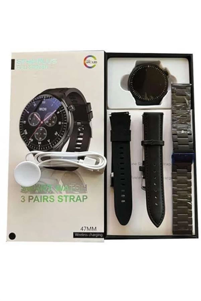 Akıllı Saat Yeni Nesil Üç Kordonlu Nabız Ölçer Çağrı Cevaplama