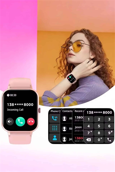 Akıllı Saat iOS ve Android ile Uyumlu Şık ve Çok Fonksiyonlu