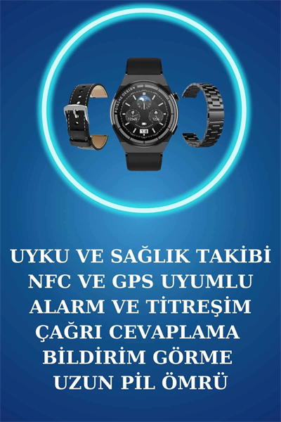 Akıllı Saat ve Kulaklık Seti Bildirim Görme Arama Cevaplama ANC Özelliği