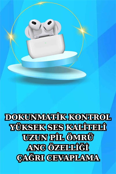 Akıllı Saat ve Kulaklık Seti Bildirim Görme Arama Cevaplama ANC Özelliği