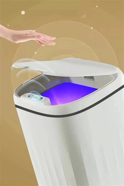 Akıllı Sensörlü Çöp Kovası 20L - UV Işık Antibakteriyel & Koku Geçirmez Otomatik Mutfak Ofis Banyo Kovası