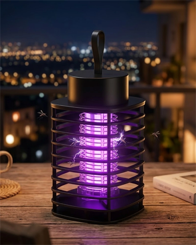 Akıllı Sivrisinek Öldürücü Lamba Güçlü UV Işık ve Elektrik Çarpma Teknolojili