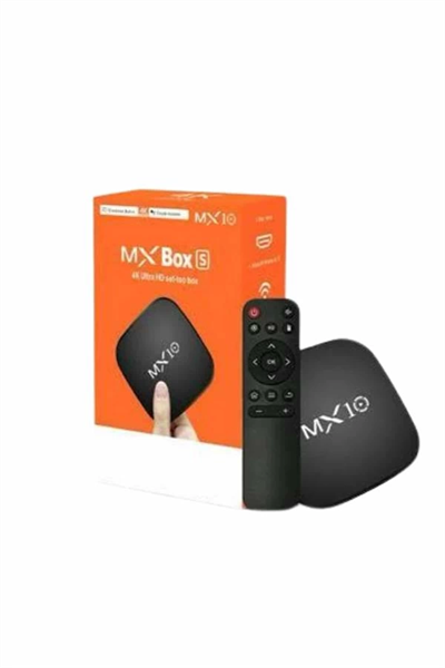 Akıllı TV kutusu Mx Box Android 7.1 TV kutusu 2.4G Wifi
