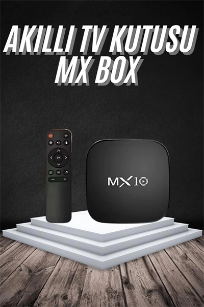 Akıllı TV kutusu Mx Box Android 7.1 TV kutusu 2.4G Wifi