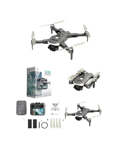 Akıllı Takip Özellikli 4K Drone Katlanabilir Tasarım Uzaktan Kontrollü Profesyonel Çekim Dronu