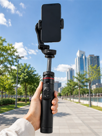 Akıllı Takipli Gimbal Selfie Stick Profesyonel Video Çekim Stabilizatörü Uzayabilir Tripod Bluetooth Kumandalı