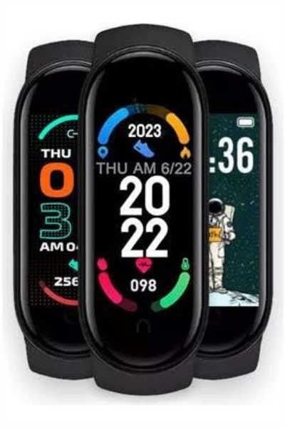 Akıllı Uyumlu Bileklik M6 Adımsayar Spor Modları Çağrı Görme Türkçe Menü