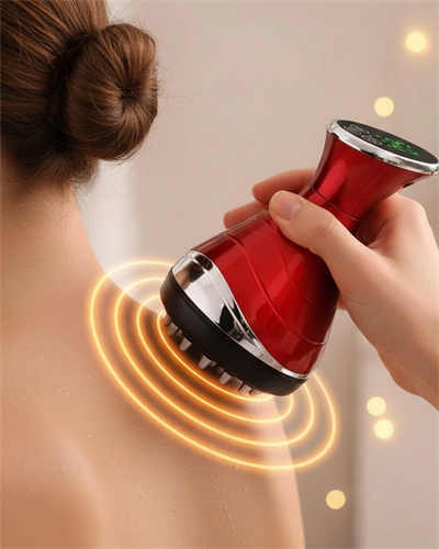 Akıllı Vakumlu Masaj Aleti Isı ve Titreşim Destekli Kupa Terapi Cihazı