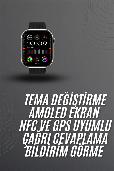 Akıllı saat 2.02 inch Nabız Ölçer Arama Konuşma Müzik Dinleme
