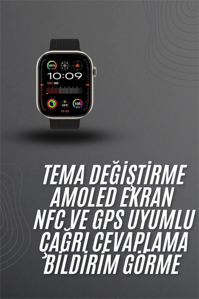 Akıllı saat 2.02 inch Nabız Ölçer Arama Konuşma Müzik Dinleme