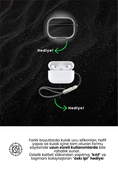 Aktif Gürültü Önlemeli (ANC) Pro TWS Bluetooth Kulaklık, Şeffaf Mod ve Gelişmiş Özellikler