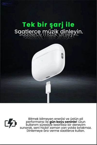 Aktif Gürültü Önlemeli (ANC) Pro TWS Bluetooth Kulaklık, Şeffaf Mod ve Gelişmiş Özellikler
