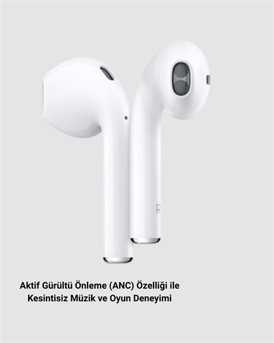 Aktif Gürültü Önlemeli RGB Işıklı Kablosuz Kulak Üstü Kulaklık