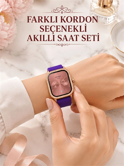 Aktivite ve Uyku Takipli Kadın Akıllı Saat