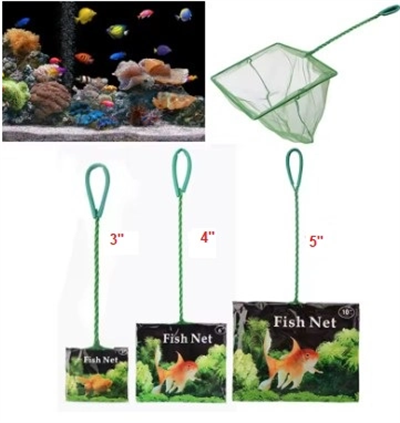 Akvaryum Balık Yakalama Kepçesi 4 İnç 10 Cm Bx40
