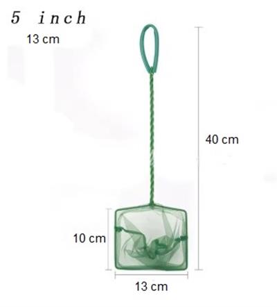 Akvaryum Balık Yakalama Kepçesi 5 inç 13 cm (3936)