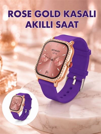 Alarm Takvim ve Hesap Makinesi Özellikli Akıllı Saat