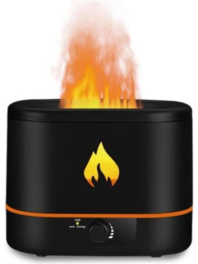 Alev Desenli 2 Lt Su Hazneli Ultrasonik Buhar & Sessiz Çalışma Hava Nemlendirici (3936)