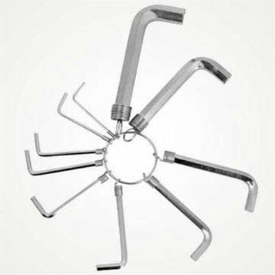 Allen Anahtar Takım Altı Köşeli 10 Parça Alyan (3936)