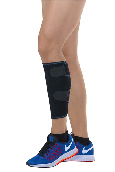 Alt Baldır Desteği Ayarlanabilir Neopren Baldırlık -Gerilme Sporcu Koruma Lif Zedelenmesi