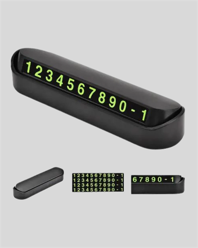 Alüminyum Kasa Gri Çevirmeli Araç İçi Telefon Numaratörü