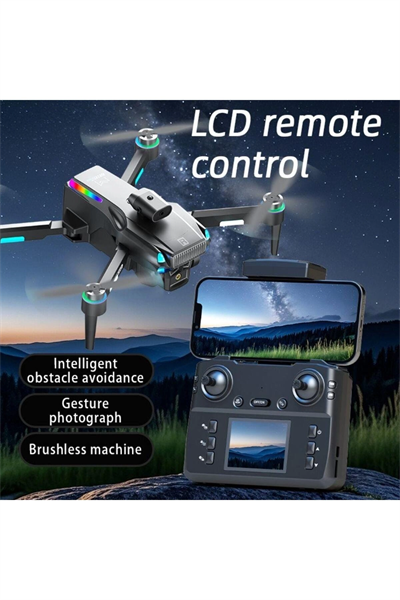Amatör 4K Kameralı Akıllı Engel Kaçınmalı Beni Takip Et Özellikli SH Kaydı Gerektirmeyen Drone