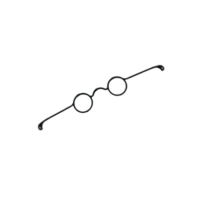 Amigurumi Gözlük 5 Adet Renkli