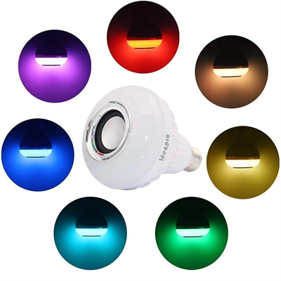 Ampul Şeklinde Kumandalı Bluetooth Hoparlör