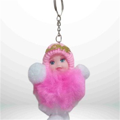 Anahtarlık Bebek Modeli Peluş - Şirin Tasarım