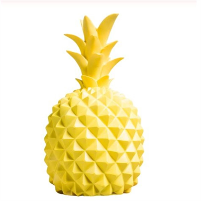 Ananas Şeklinde Desenli Büyük Boy Pilli Masa Ve Gece Lambası Bx40