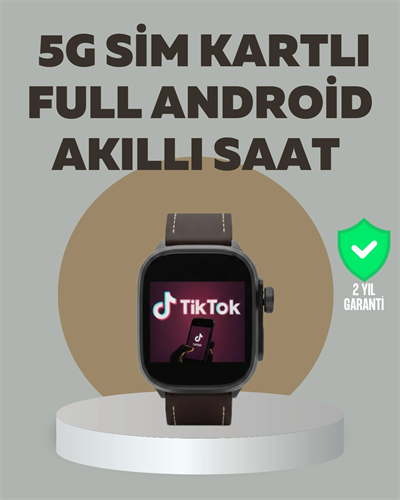 Android Akıllı Saat 5G Destekli Uygulama İndirme